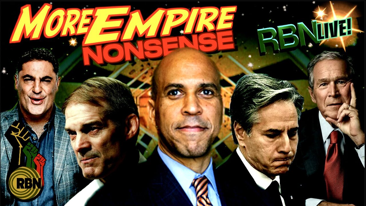 Antony Blinken: Unhinged Israel | Jim Jordan - Speaker to be | Negro Servants: Cory Booker