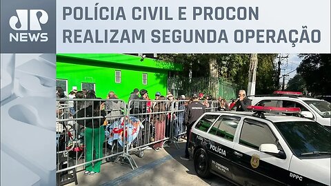 Cambistas são detidos durante venda de ingressos em São Paulo