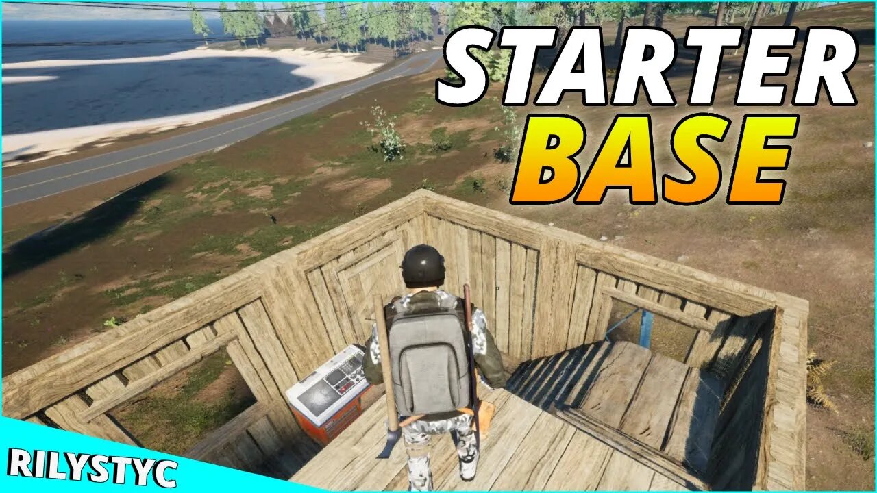 BUILDING MY STARTER BASE AND LEARNING THE BASE BUILDING MECHANICS - NO ONE SURVIVE