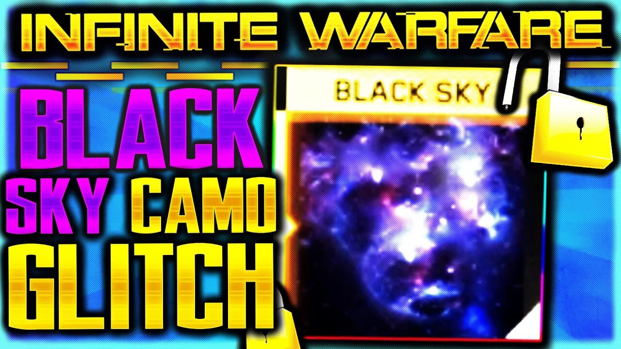 *NEW* "BLACK SKY CAMO" INSTANTLY! BLACK SKY GLITCH! "INFINITE WARFARE BLACK SKY CAMO GLITCH!" COD IW