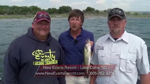 MidWest Outdoors TV Show #1565 - Lake Oahe Walleye in South Dakota at New Evarts Resort