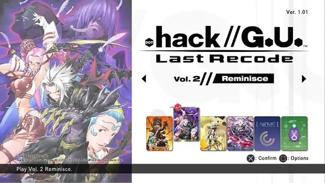 .hack//G.U. Vol. 2: Reminisce Day 7. Continue from 9th anniversary cast in December.. No Mic Not F