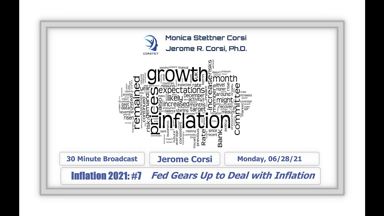 Corstet: Inflation #7 - Fed Gears Up To Deal With Inflation