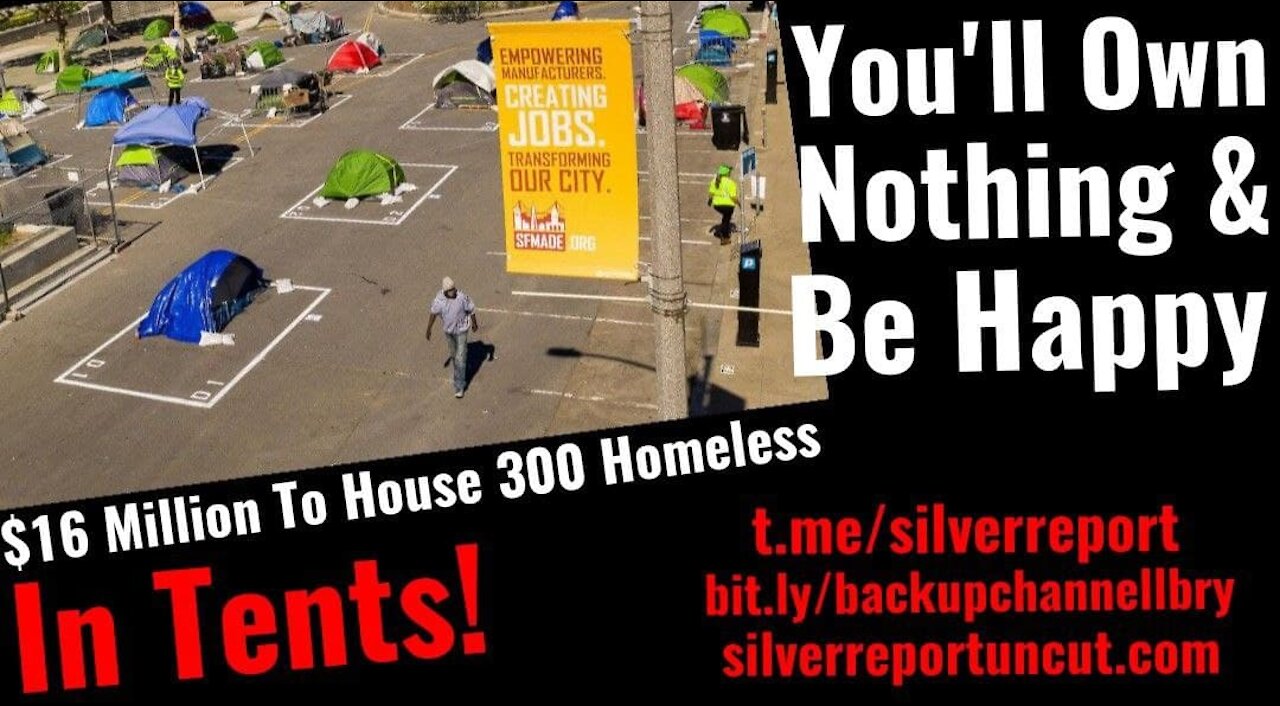 San Francisco "Spent" $16.1 Million To Put 300 People In Tents, 61K Per Day! Someone's Getting Rich