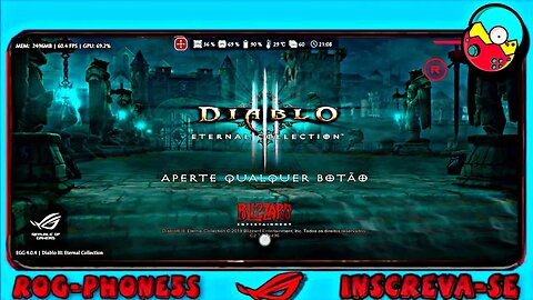 DIABLO III: ETERNAL COLLECTION - teste no Egg NS Emulator Switch v4.0.4 + Configurações