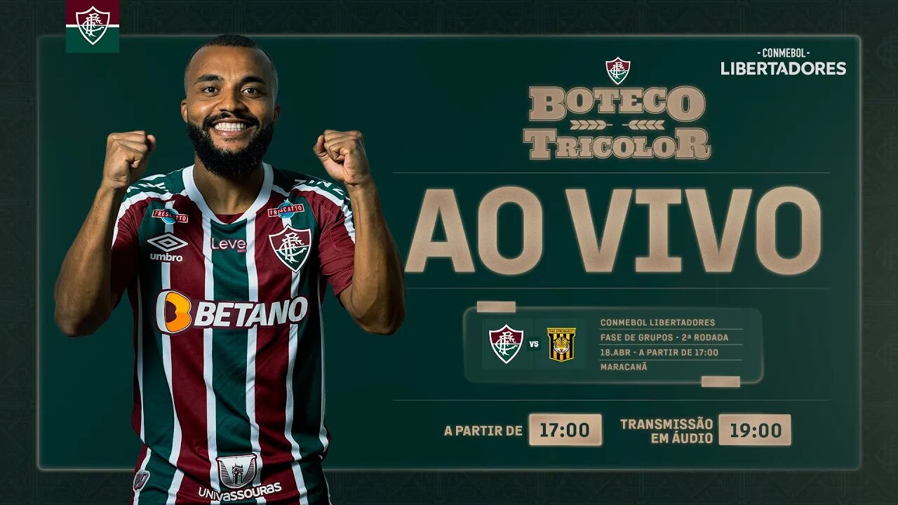 AO VIVO - FLUMINENSE X THE STRONGEST | CONMEBOL LIBERTADORES 2023