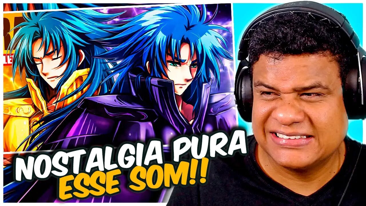 REAGINDO a SAGA e KANON | MEUS PECADOS (Saint Seiya) | LexClash| React Anime Pro