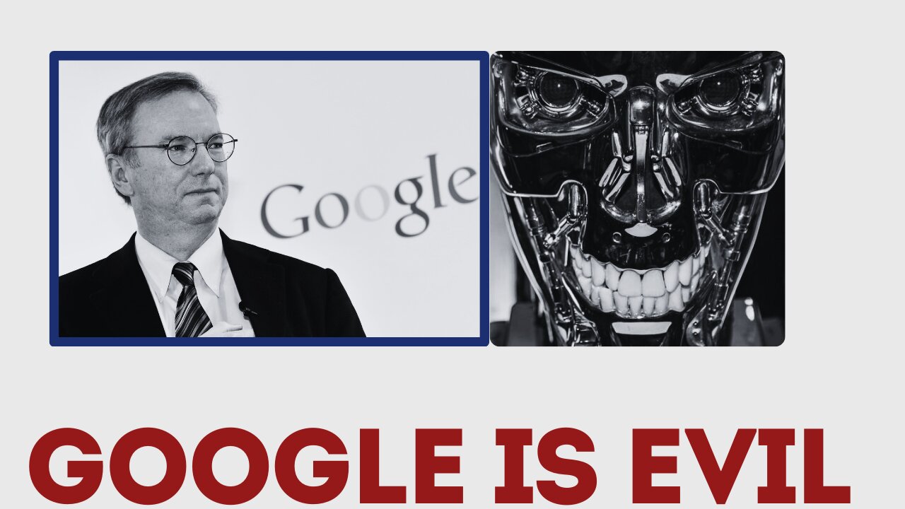 Google Is Evil! Former Google Head Announces Plan For Killer Robot Takeover Of The World