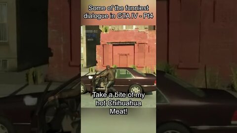 Some of the funniest dialogue in GTA IV - Part 4 #shorts