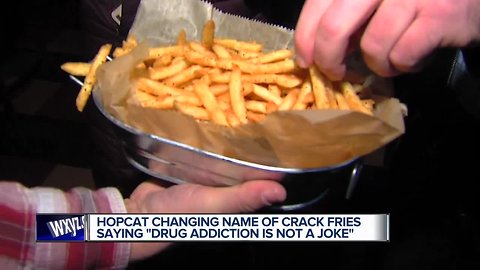 HopCat changing name of Crack Fries because of 'lasting impact of crack epidemic'