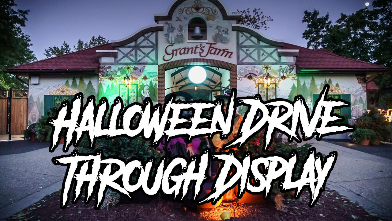 Grants Farm Drive Through Halloween Display 2020