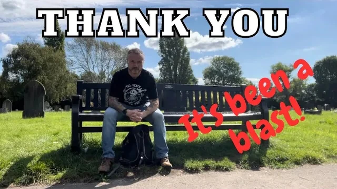 Thank You - A massive thank you to you all.