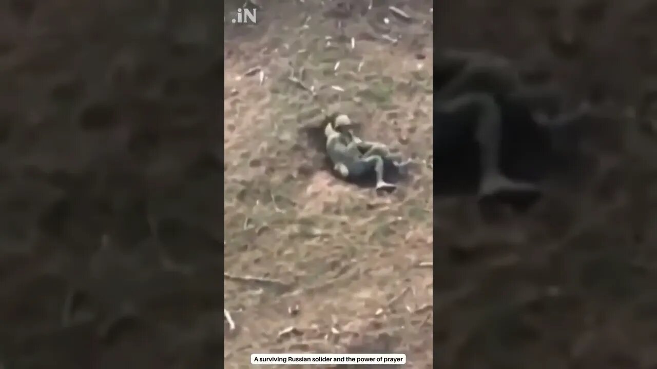 Russia Ukraine War: A lone surviving Russian soldier and the power of prayer 🙏 #shorts