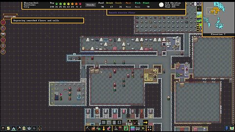 Dwarf Fortress - Steam edition - Ekasmelbil #4 and curious death of forgotten beast (and a cyclop)