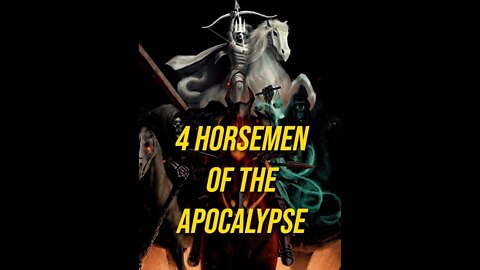 4 Horsemen of the Apocalypse EXPLAINED ⚠️🤔📖 #shorts