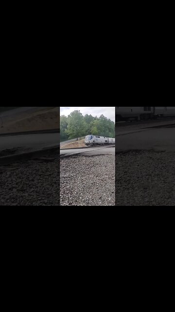 Amtrak's Pennsylvanian at the brickyard #train #youtubeshorts #youtube #amtrak #shorts #short