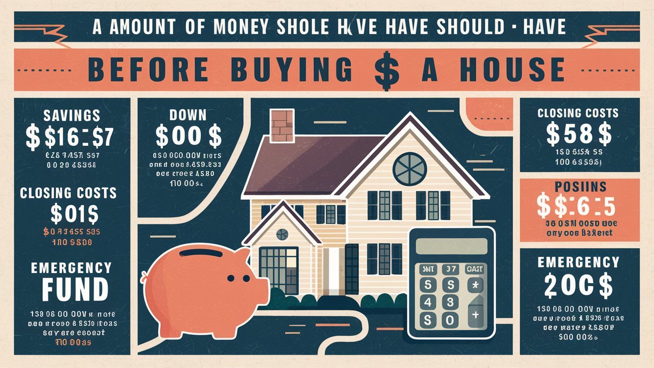 How Much Money Should You Have Before Buying a House?