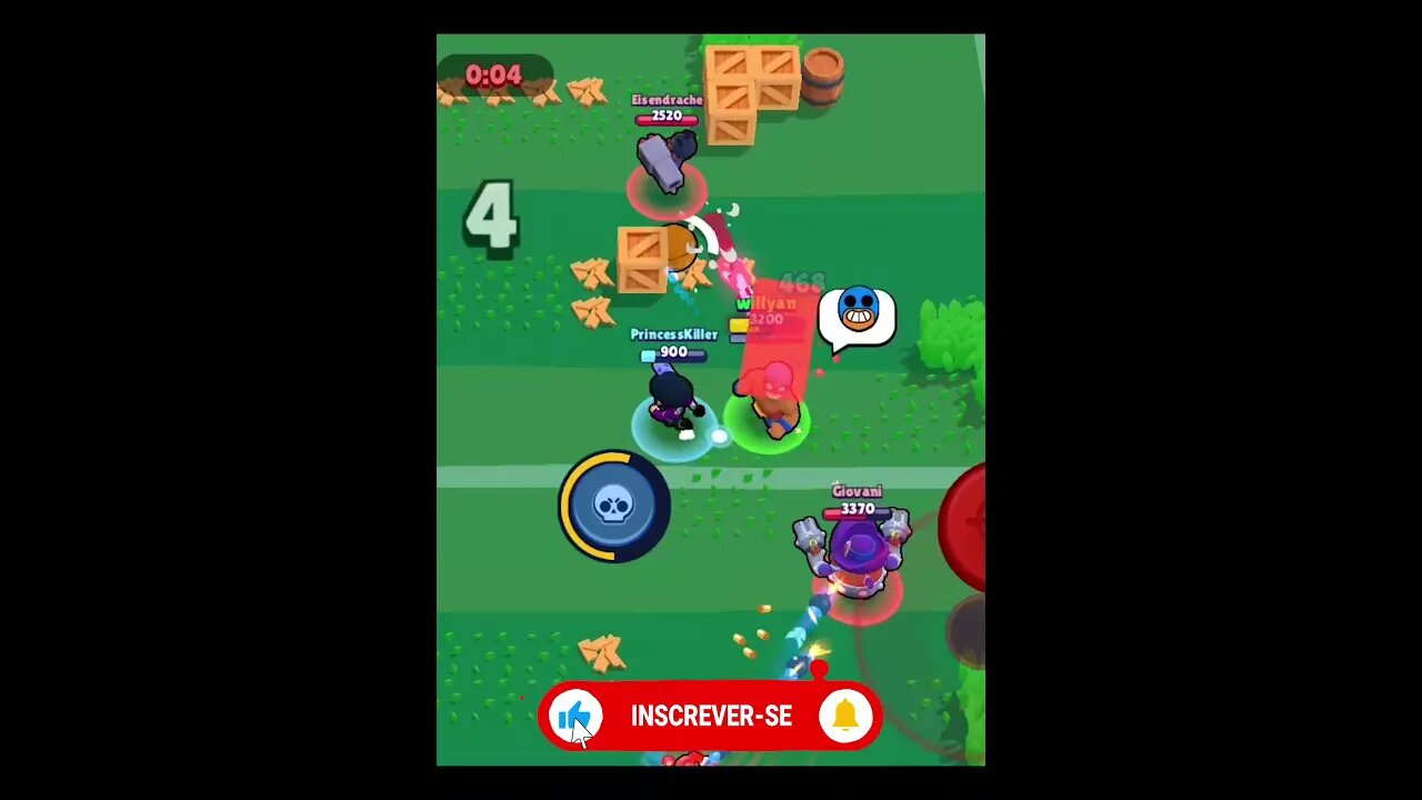 QUE PANCADARIA POR UM GOL!!! ๐คจ๐ FUTEBRAWL BRAWL STARS #219 #SHORTS