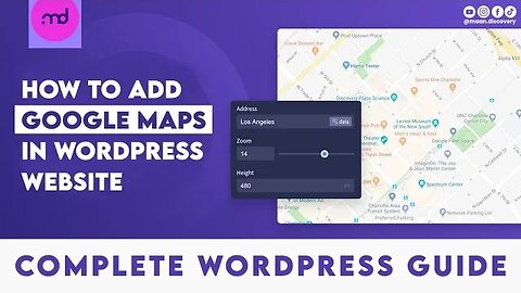 How to add google maps on WordPress website in 2023