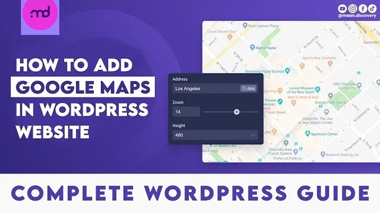 How to add google maps on WordPress website in 2023