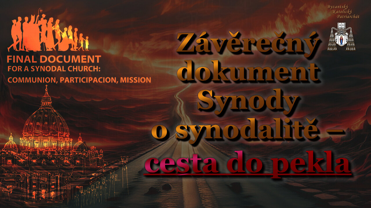 Závěrečný dokument Synody o synodalitě – cesta do pekla