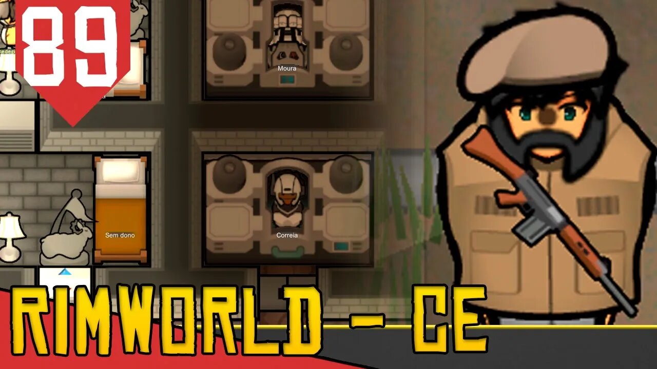 Despertando da REGENERAÇÃO - Rimworld Combat Extended #89 [Série Gameplay PT-BR]