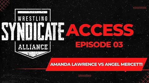 (SWA Access 03)-Amanda Lawrence vs Angel Mercetti-(WWE2K22)