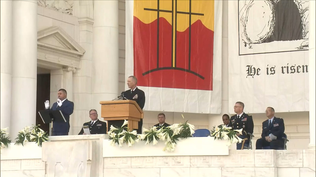 Easter Sunrise Service at Arlington National Cemetery