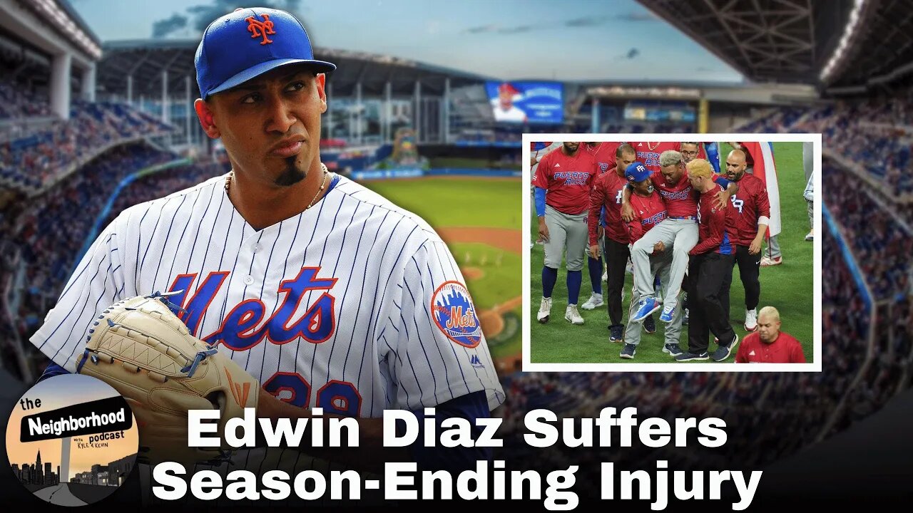 Edwin Diaz, Closer For Puerto Rico At The WBC Tears Patellar Tendon, Out For Upcoming MLB Season