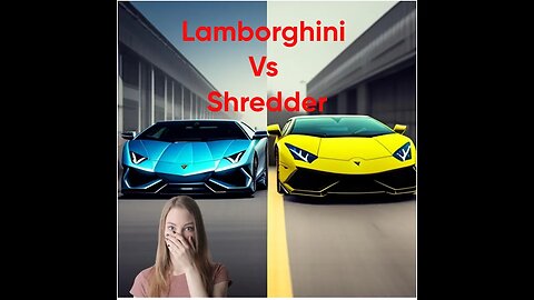 Lamborghini Vs Shredder