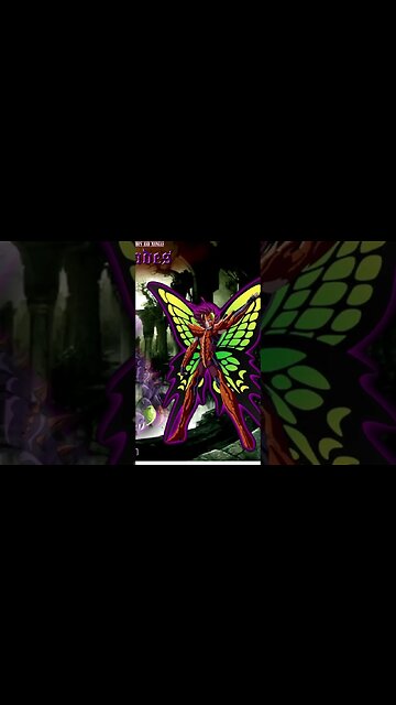 Os Cavaleiros Do Zodíaco - Espectro De Hades Myu De Papilon Anime