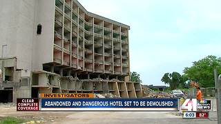 Abandoned hotel set to be demolished