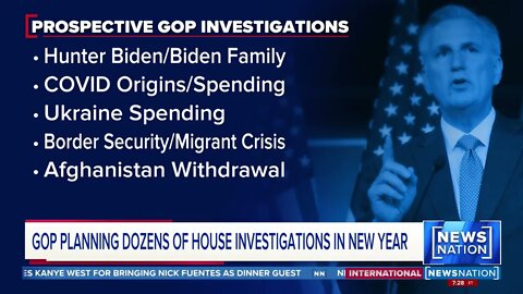 House GOP Investigations to come in 2023?