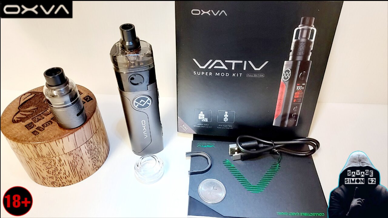 OXVA VATIV SUPER MOD KIT REVIEW 🔞 #oxva #oxvavativ #podmod #boxmod