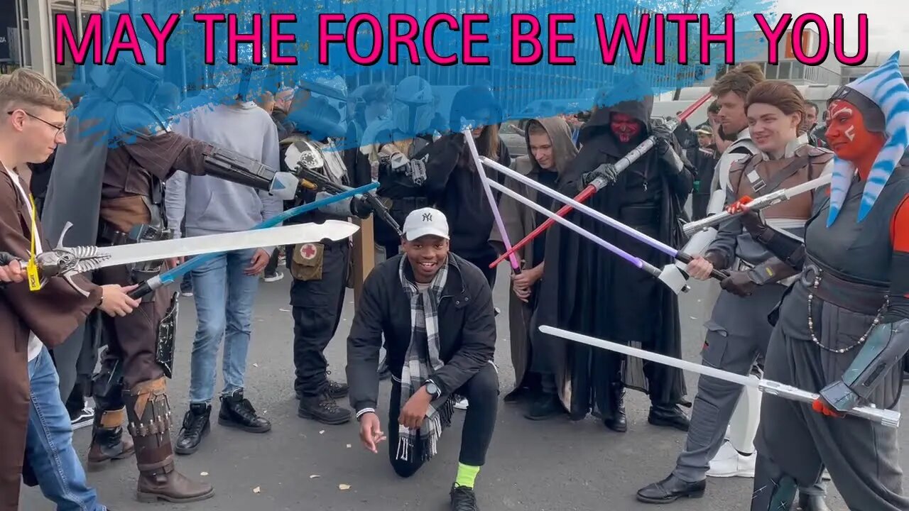 I met the Star Wars Cosplay crew