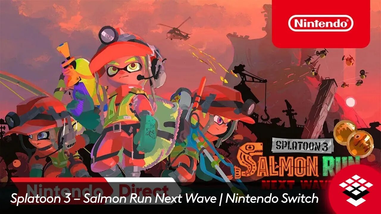 Splatoon 3 – Salmon Run Next Wave Trailer – Nintendo Switch