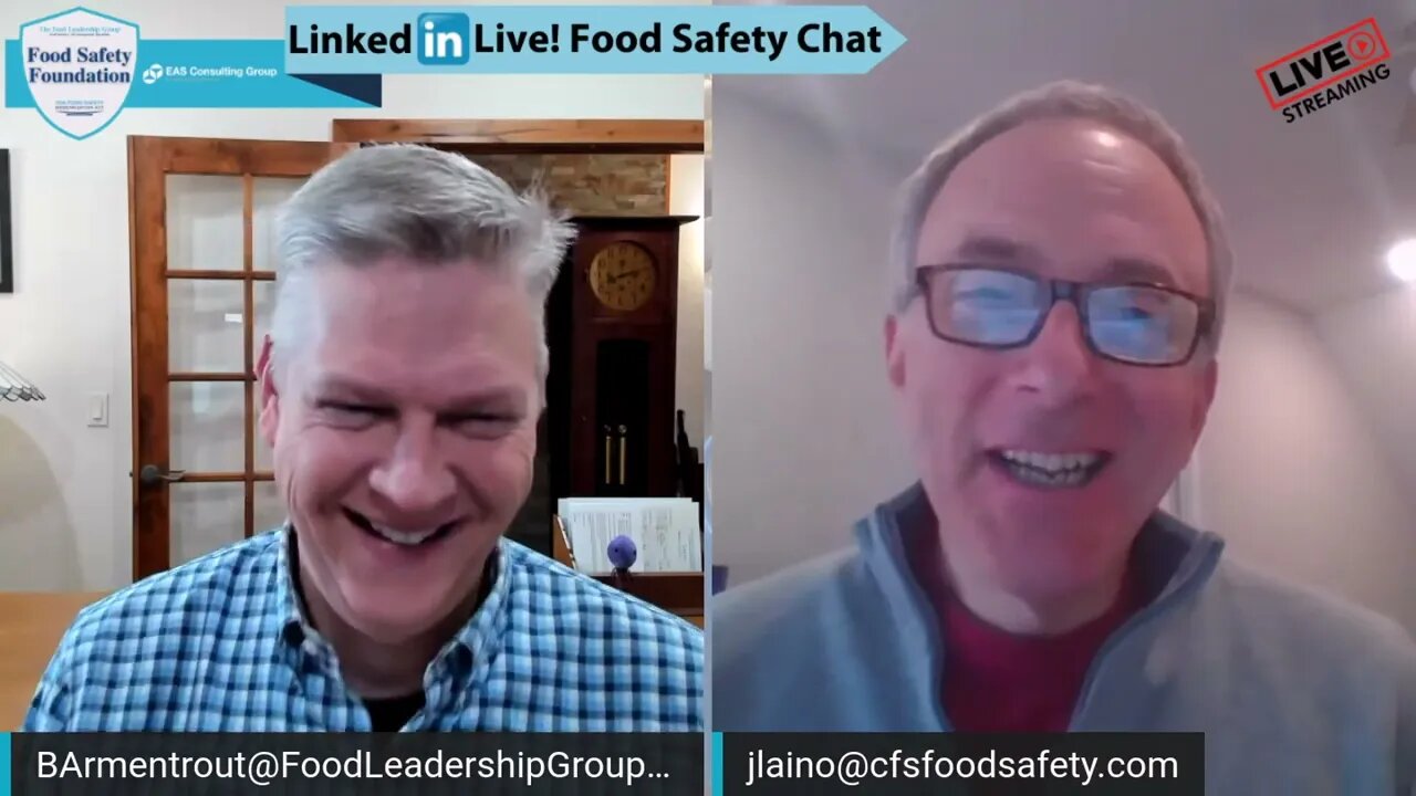 Episode 63: Food Safety Chat - Live! 021122