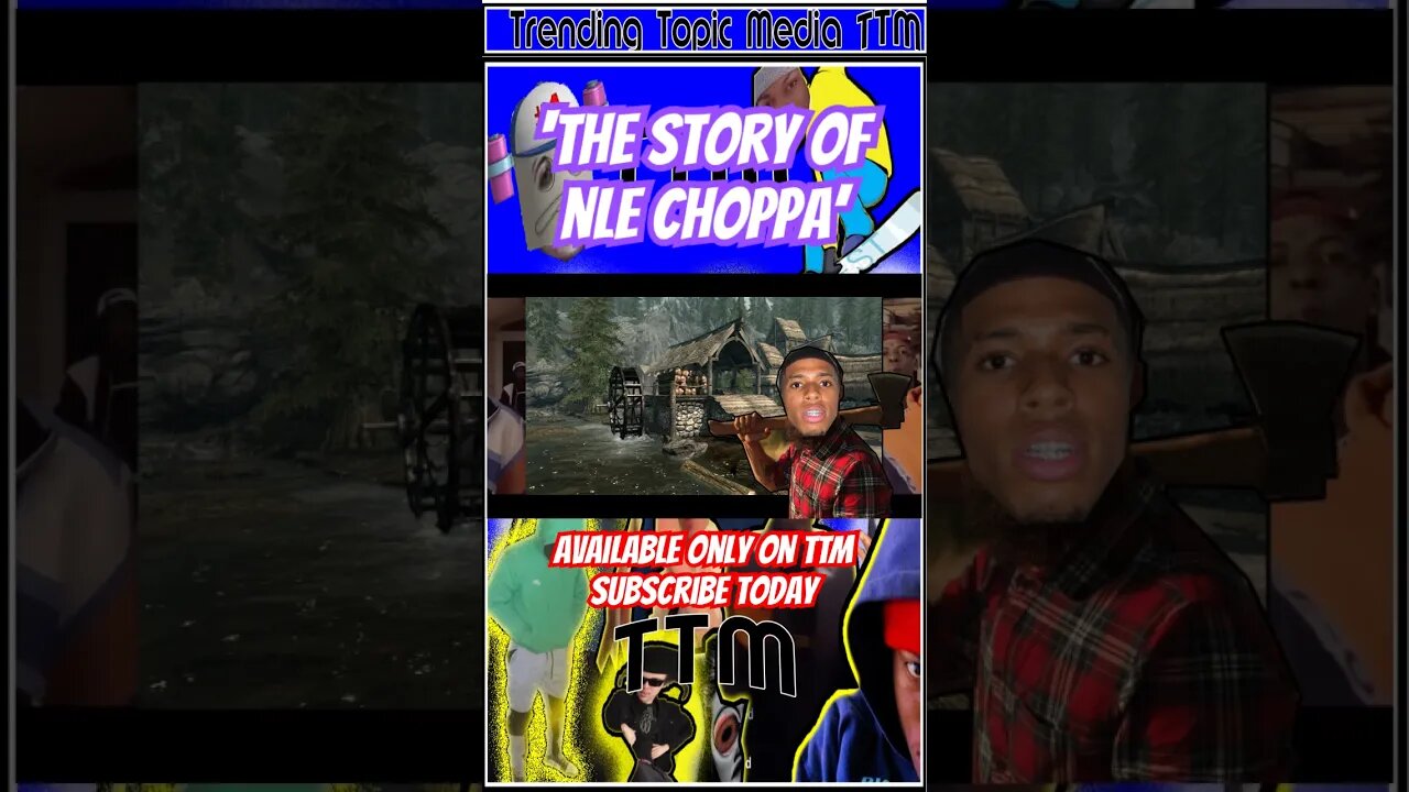 ‘The Story of NLE Choppa’ #nlechoppa #comedy #funny #rap