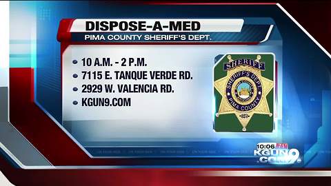 PCSD holds Dispose-A-Med event at two Tucson Walgreens locations