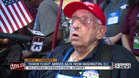 Veterans return to Las Vegas from D.C.