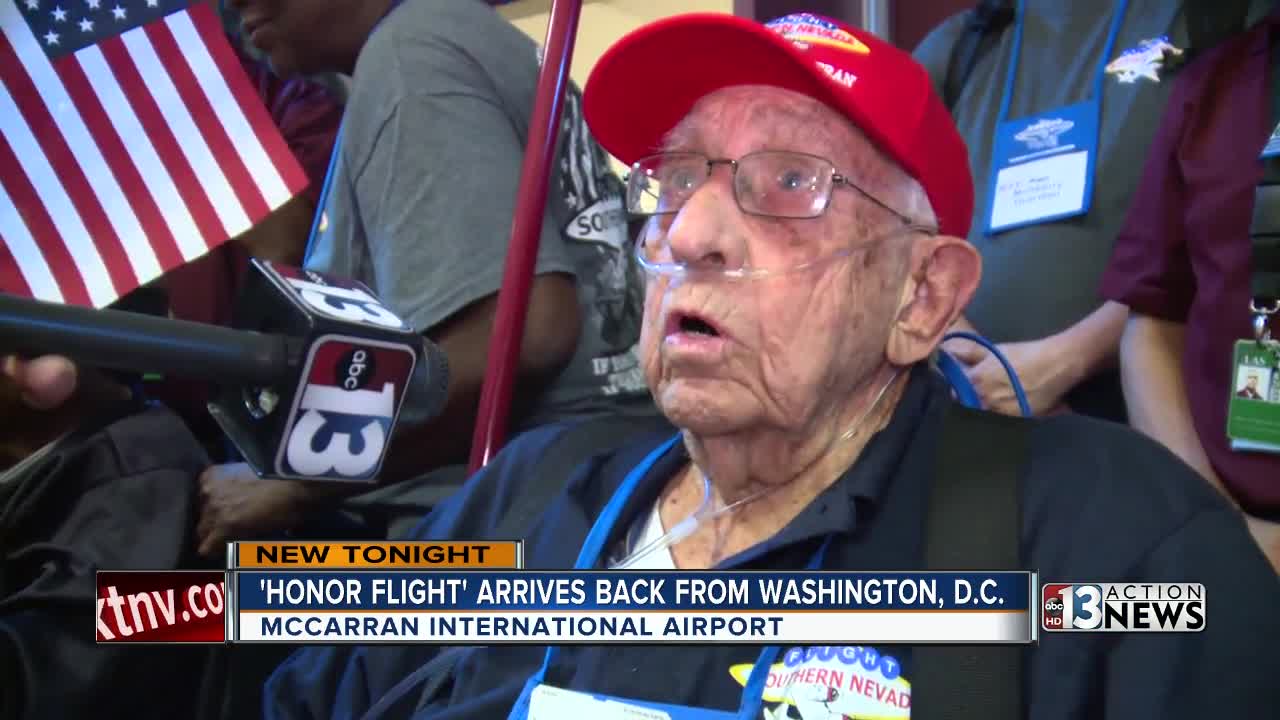 Veterans return to Las Vegas from D.C.