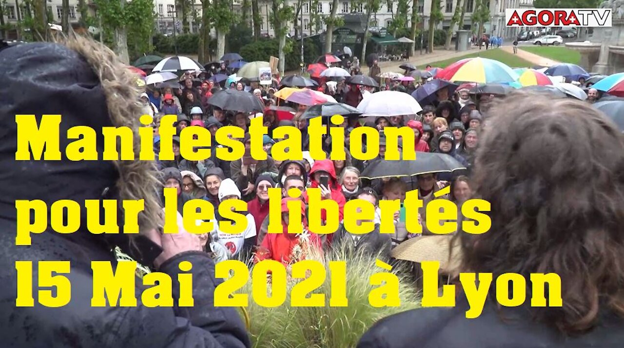 Manifestation à Lyon pour les libertés sans censure