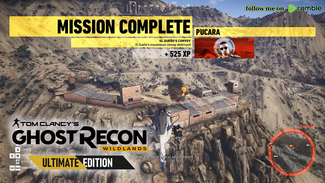 Ghost Recon Wildlands - Mission 4 - PUCARA - [ EL SUENOS CONVOY ]