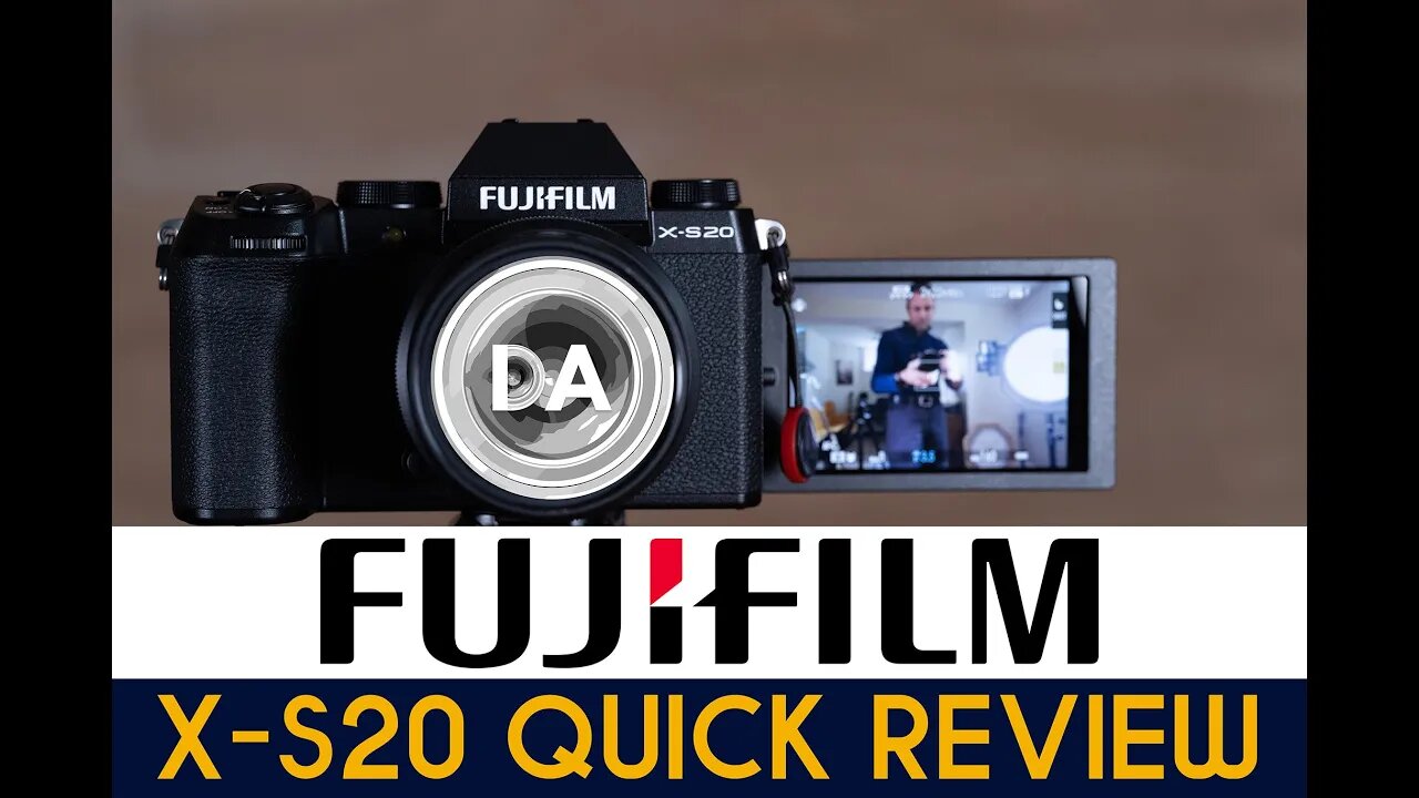 Fujifilm X-S20 APS-C Camera Quick Review | Upgraded Battery and Video