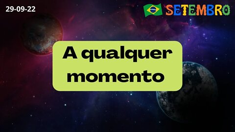 A qualquer momento