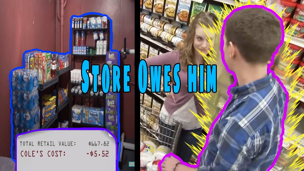 Extreme Couponing | The Store OWES Him Money