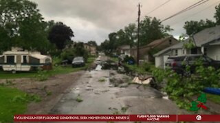 Chief meteorologist Dave Rexroth talks about riding out the storm