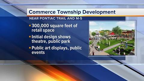 $100M retail center planned for metro Detroit