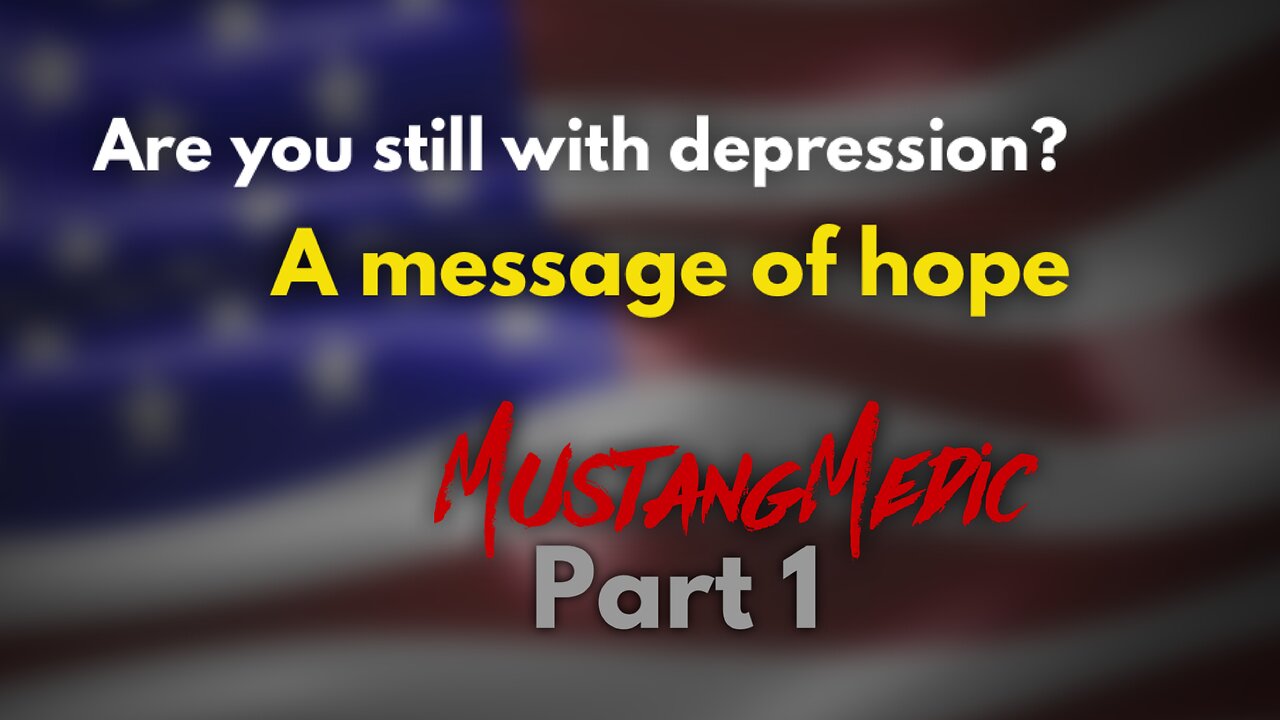 A #message from (Part 1) #MustangMedic to the kind people that support us.