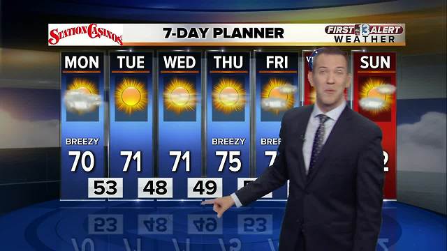 13 First Alert Las Vegas weather forecast for November 6